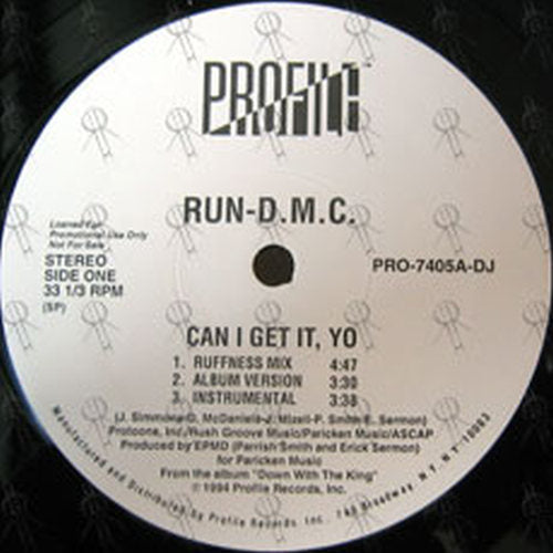 RUN DMC - Can I Get It