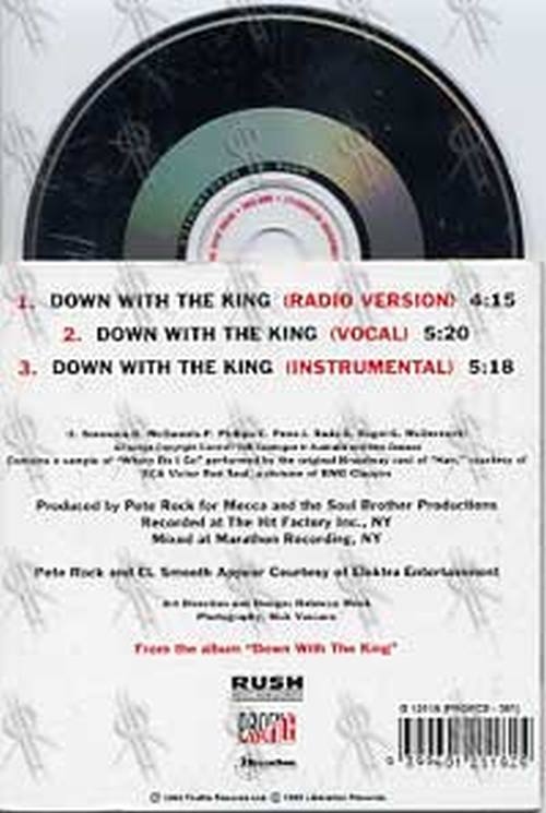 RUN DMC - Down With The King - 2