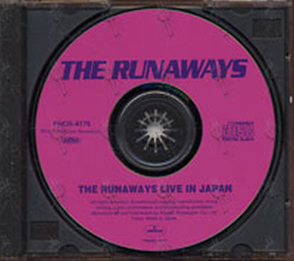 RUNAWAYS-- THE - Live In Japan - 3
