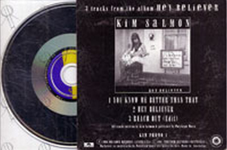 SALMON-- KIM - 3 Tracks From The Album Hey Believer - 2