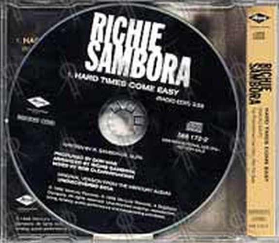SAMBORA-- RITCHIE - Hard Times Come Easy - 2