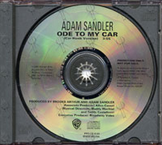 SANDLER-- ADAM - Ode To My Car - 1