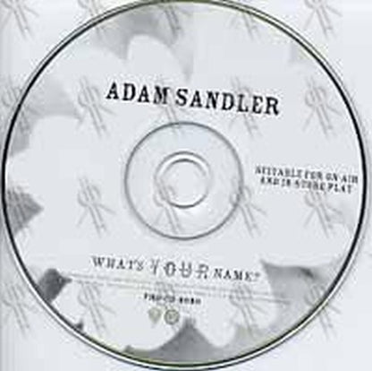 SANDLER-- ADAM - What's Your Name? - 3