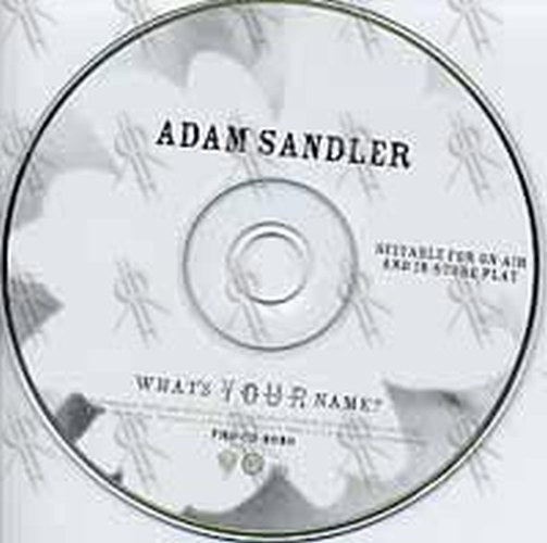 SANDLER-- ADAM - What&#39;s Your Name? - 3