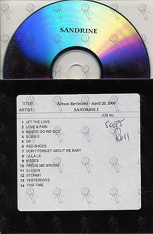 SANDRINE - Let The Love - 1