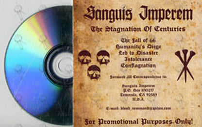 SANGUIS IMPEREM - The Stagnation Of Centuries - 2