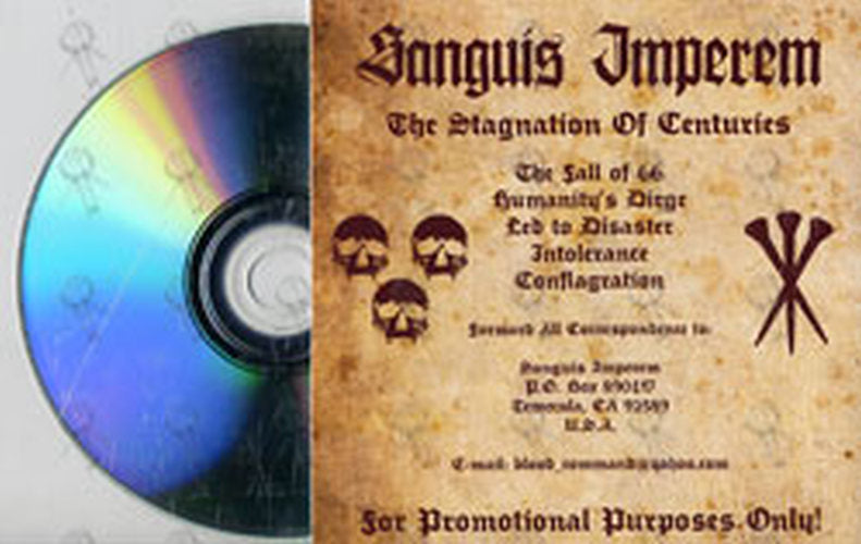 SANGUIS IMPEREM - The Stagnation Of Centuries - 2