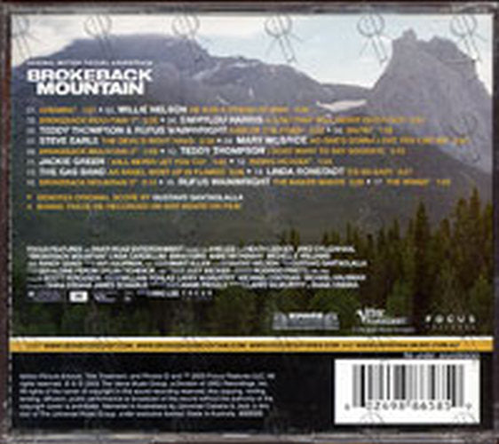 SANTAOLALLA-- GUSTAVO & VARIOUS ARTISTS - Brokeback Mountain - 2