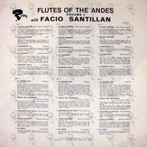 SANTILLAN-- FACIO - Flutes Of The Andes Vol. 2 - 2