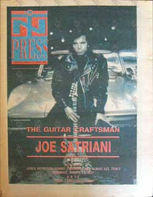 SATRIANI-- JOE - 'Inpress' - 7th February 1990 - Joe Satriani On Cover - 1