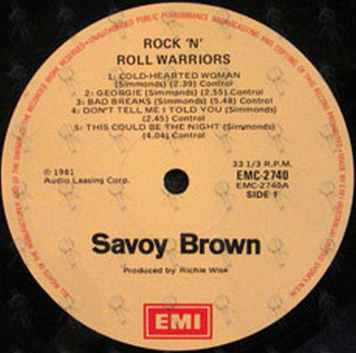 SAVOY BROWN - Rock N Roll Warriors - 3
