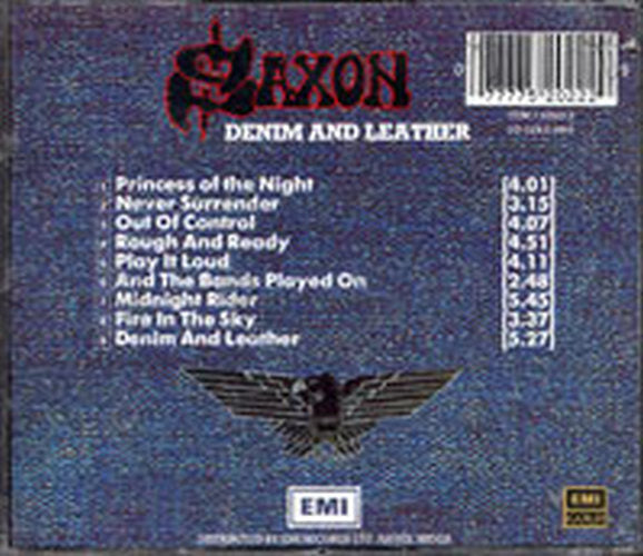 SAXON - Denim And Leather - 2