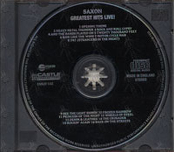 SAXON - Greatest Hits Live! - 3