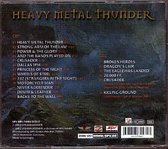 SAXON - Heavy Metal Thunder - 2