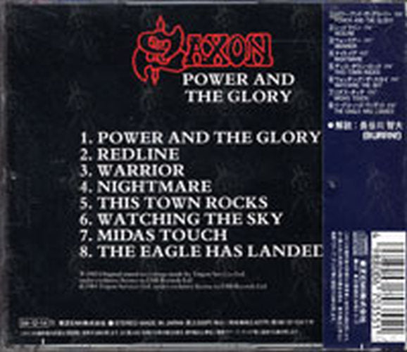 SAXON - Power And The Glory - 2