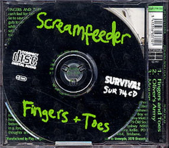 SCREAMFEEDER - Fingers And Toes - 2