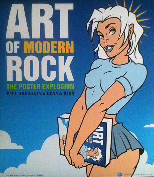 SCROJO - Art Of Modern Rock Book Promo Poster - 2
