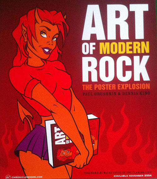 SCROJO - Art Of Modern Rock Book Promo Poster - 1