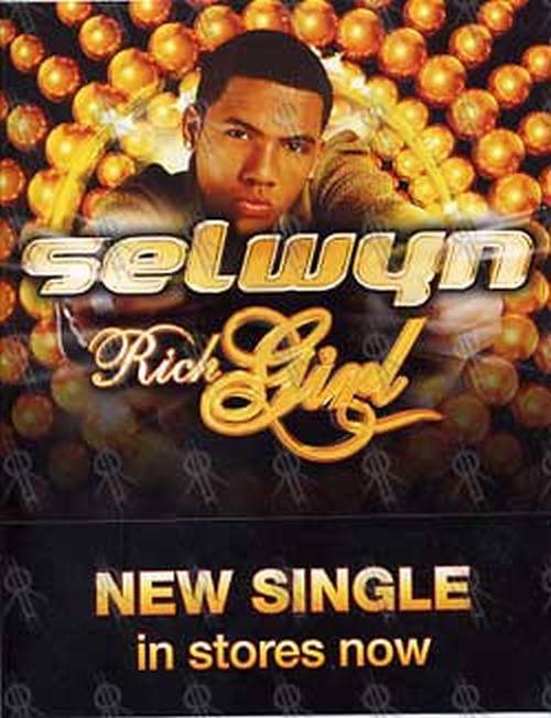 SELWYN - &#39;Rich Girl&#39; Single Sticker - 1