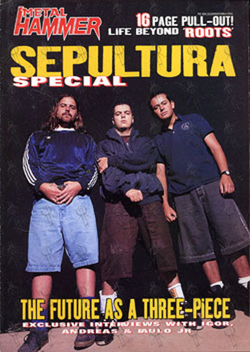 SEPULTURA - &#39;Metal Hammer&#39; - Sepultura Special 16 Page Pull-Out - 1