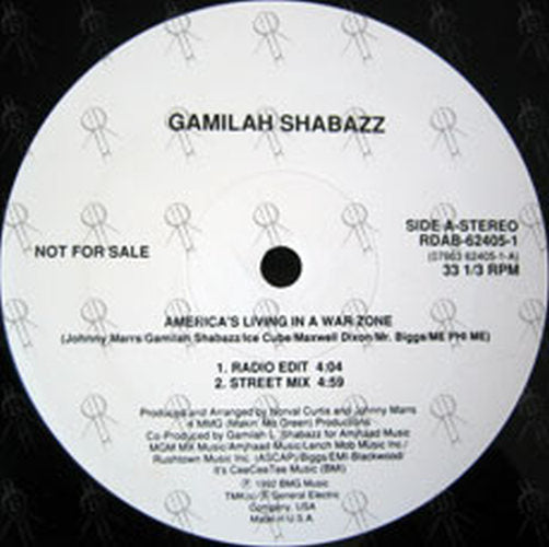 SHABAZZ-- GAMILAH - America's Living In A War Zone - 3