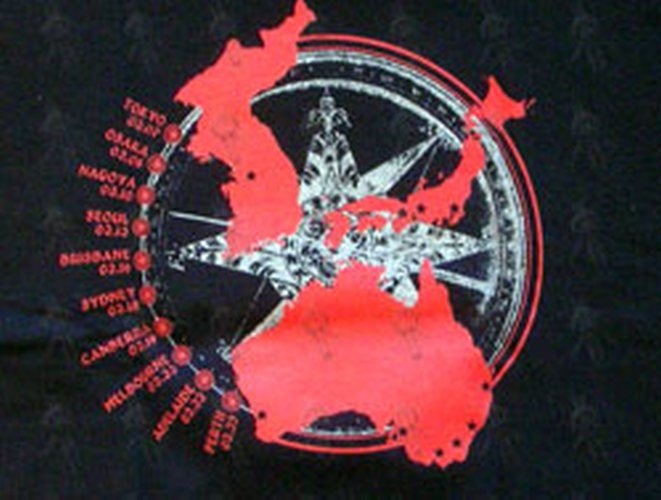 SHADOWS FALL - Black 2007 Japan/Australia Tour T-Shirt - 4