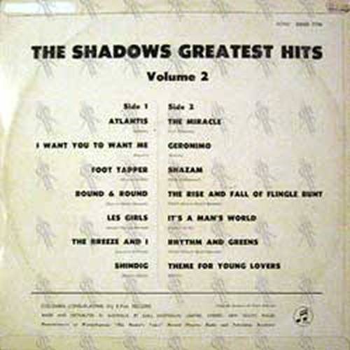 SHADOWS-- THE - Greatest Hits: Volume 2 - 2