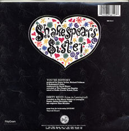 SHAKESPEARS SISTER - You're History - 2