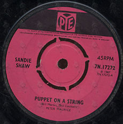 SHAW-- SANDIE - Puppet On A String - 2