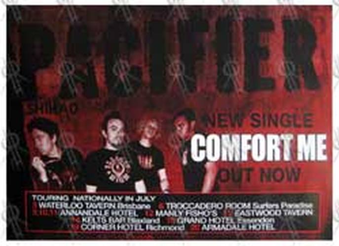 SHIHAD - Australian July 2002 Tour Poster - 1