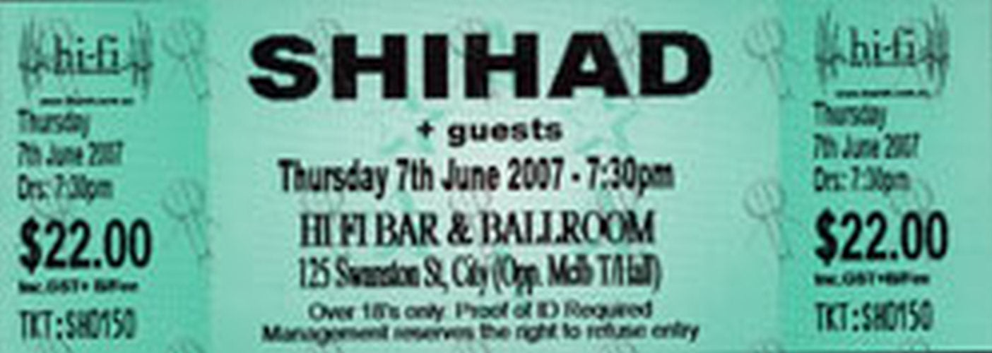SHIHAD - Hi-Fi Bar