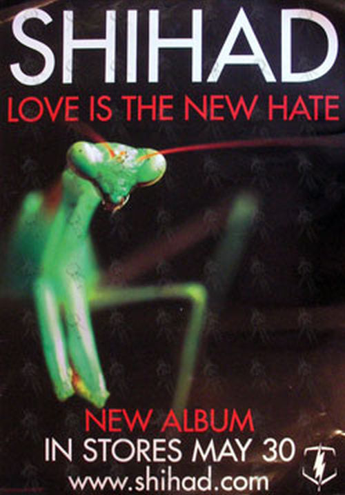 SHIHAD - &#39;Love Is The New Hate&#39; Album Promo Poster - 1
