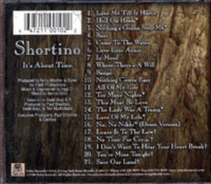 SHORTINO - It's About Time - 2