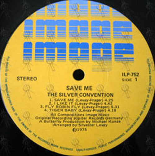 SILVER CONVENTION - Save Me - 3
