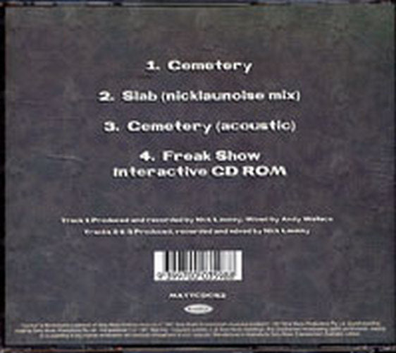SILVERCHAIR - Cemetery - 2