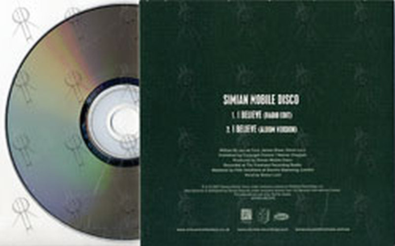 SIMIAN MOBILE DISCO - I Believe - 2