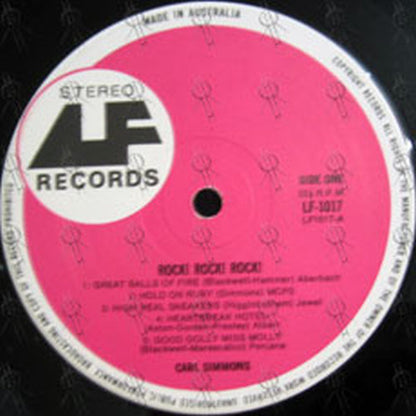 SIMMONS-- CARL - Rock Rock Rock - 3