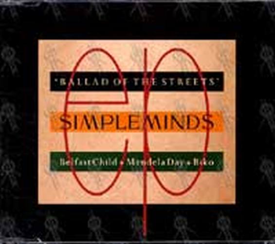 SIMPLE MINDS - Ballad Of The Streets - 1