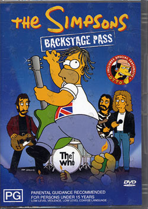 SIMPSONS-- THE - Backstage Pass - 1