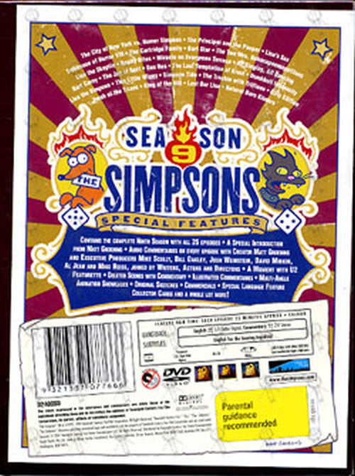 SIMPSONS-- THE - The Complete Ninth Season - 2