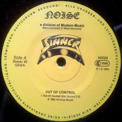 SINNER - Out Of Control - 3