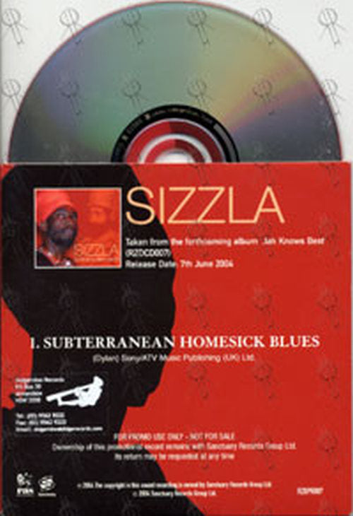 SIZZLA - Subterranean Homesick Blues - 2