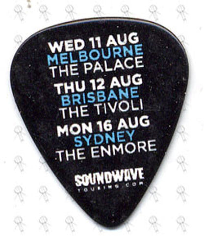 SLASH - Black 'Australian Tour 2010' Guitar Pick - 2