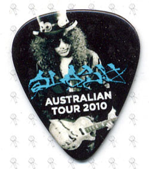 SLASH - Black &#39;Australian Tour 2010&#39; Guitar Pick - 1