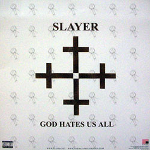 SLAYER - &#39;God Hates Us All&#39; Promo Flat - 2