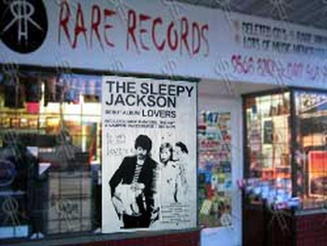 SLEEPY JACKSON-- THE - &#39;Lovers&#39; Album/Australian 2003 Tour Poster - 2
