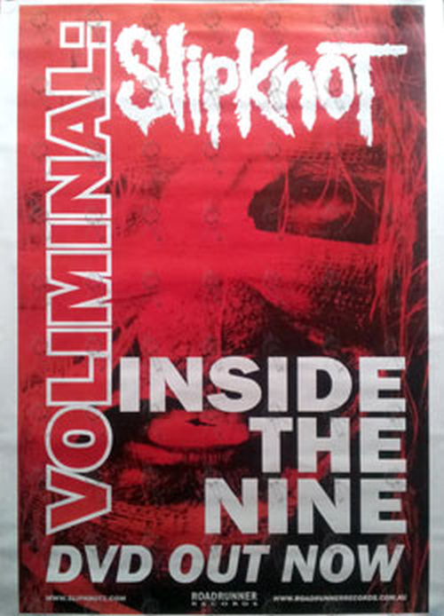 SLIPKNOT - 'Voliminal: Inside The Mind' DVD Promo Poster - 1