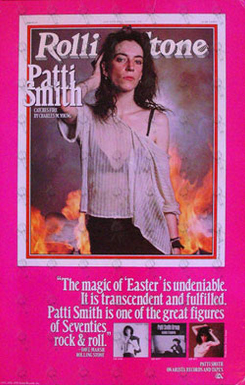 SMITH-- PATTI - &#39;Rolling Stone&#39; Promo Poster - 1