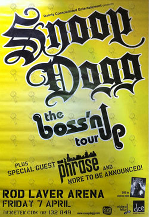 SNOOP DOGG - 'The Boss'n Up' Tour At 'Rod Laver Arena