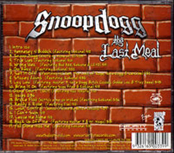 SNOOP DOGG - The Last Meal - 2